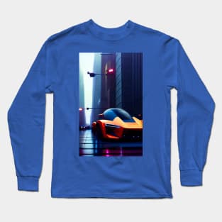 Futuristic car Long Sleeve T-Shirt